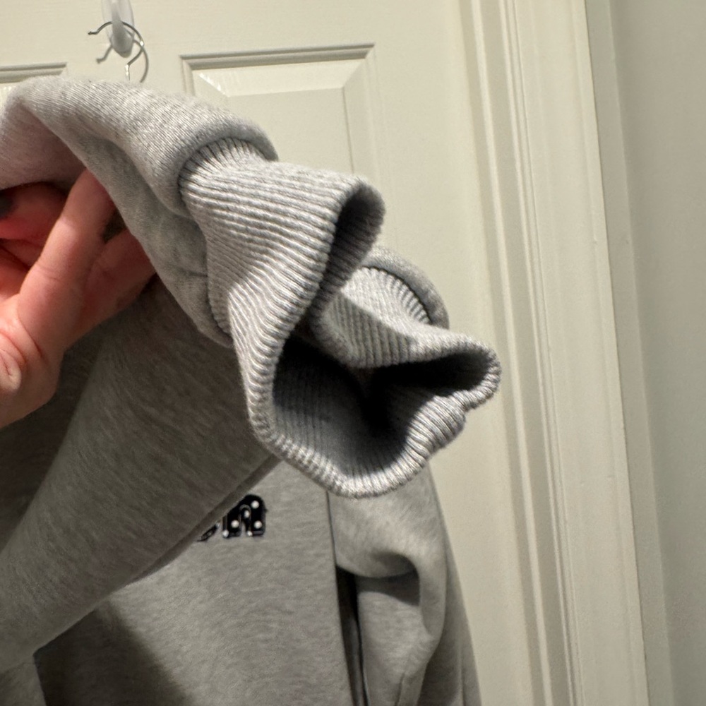 Edikted Gray 'I Love London' Sweatshirt Hoodie Size XL - Picture 12 of 14